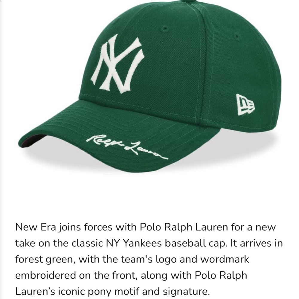 Polo by Ralph Lauren X Yankee Baseball Cap